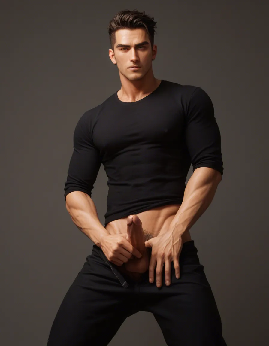 berikan aku foto pria gay eropa berkulit putih berbadan ideal berambut tipis, sedang masturbasi dengan ekspresi yang kasihan dan penuh nafsu, mata berbinar, dan menuju ejakulasi yang sangat nikmat...telanjang tanpa pakaian, score_9, score_8, candid photo, realistic skin texture, visible skin pores, film grain, depth of field