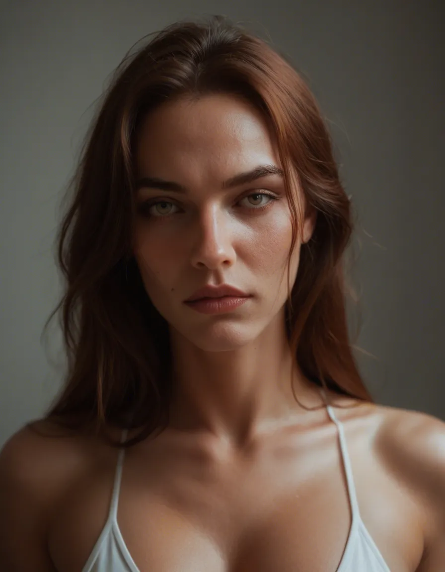 aus einen bild von mir einen blow, score_9, score_8, candid photo, realistic skin texture, visible skin pores, film grain, depth of field