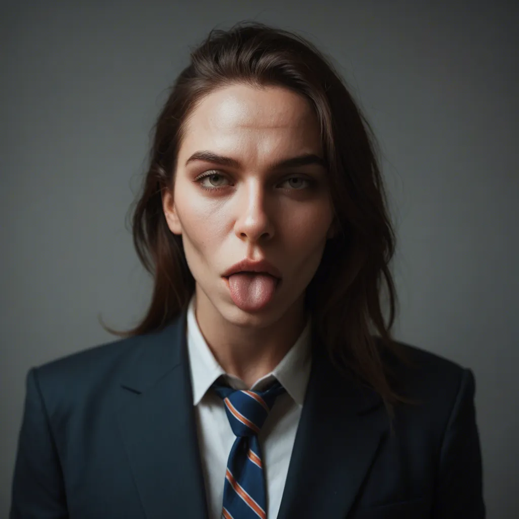best quality, hyperrealistic, 1boy, necktie, blowjob, warm tones, 8k uhd photo