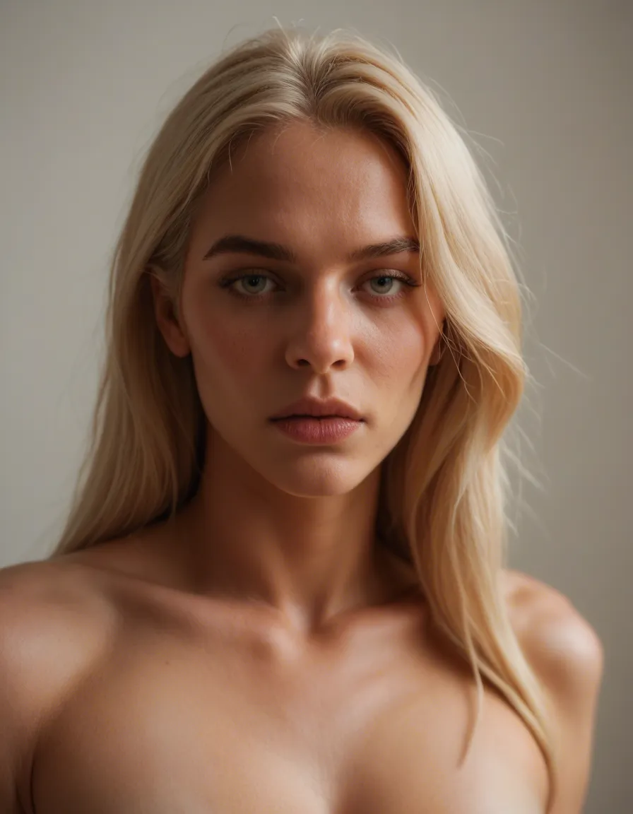 8k, sharp focus, detailed skin, hogtied nude female with small breats and blonde hair, photo, score_9, score_8, candid photo, realistic skin texture, visible skin pores, film grain, depth of field