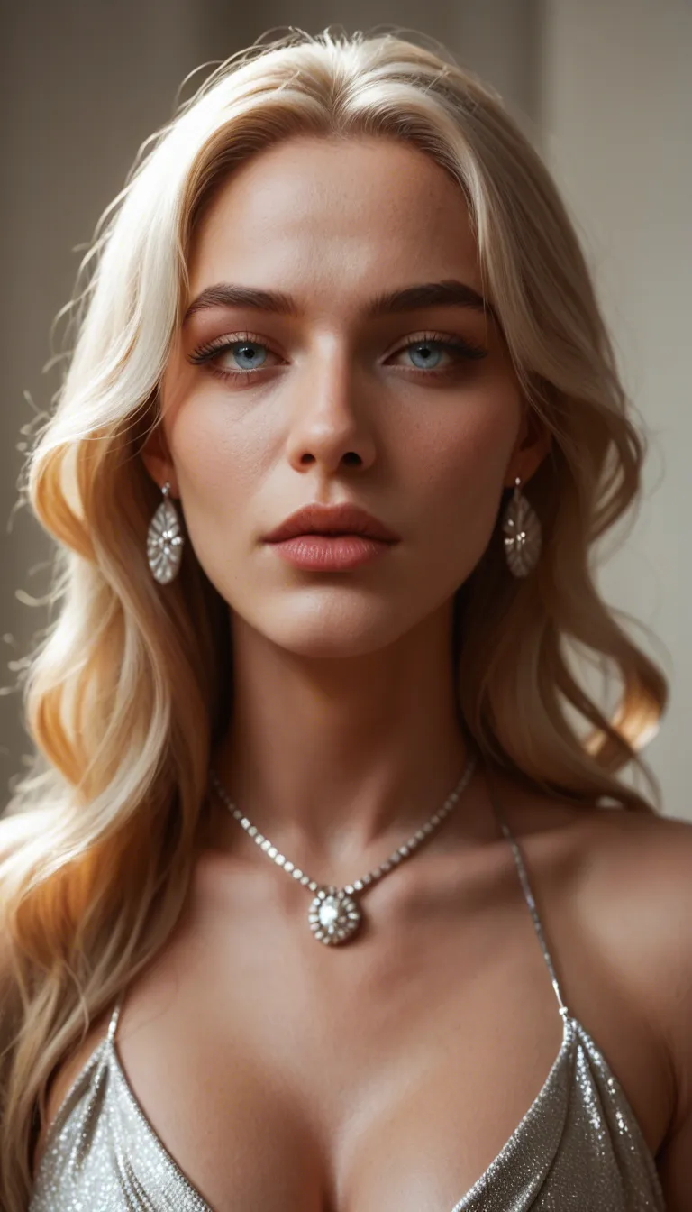1woman, light blue eyes, long eyelashes, full lips, elegant facial features, earrings, silver necklace, silver bracelets, naturally, realistic, messy blonde long wavy hair, sporty body, narrow shoulders, wide hips, shapely thighs, medium breasts, is sucking a man's cock, kneeling on the floor, eye contact. he is moving hand up and down. she looks satisfied. her big thick lips are touching his crotch deep, completely covering his penis. sexy, horny, Close up, sharp focus, high saturation, high contrast, endless, view from above, shot with a Leica M10 Summilux 50mm f/1.4, masterpiece, ultra-photorealistic, lifelike colors, <lora:wan_dr34mj0b_t2v_HD:.2>