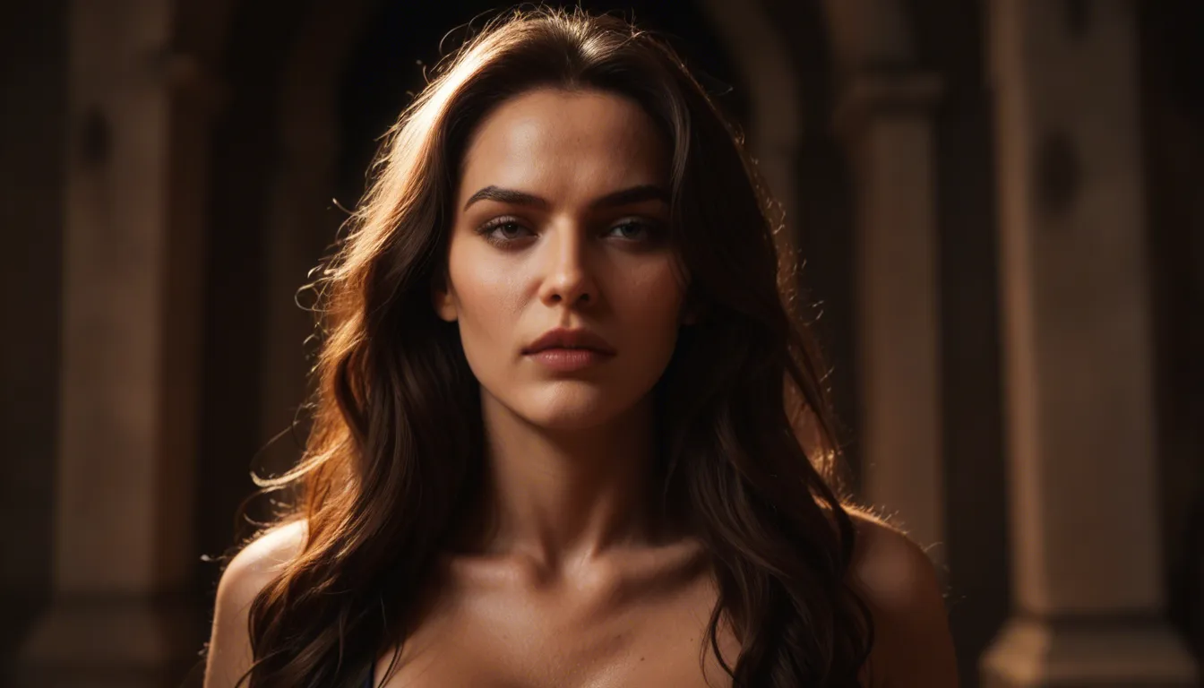 Dutch angle, cinematic lighting, high-contrast, dark castle bedroom. A stunning 25-year-old Caucasian woman with long flowing hair, arching her back in a passionate cowgirl position on a Black man. Mid-action sequence: skin-morphing transformation. As he penetrates her, a shimmering wave of pigment spreads from the point of contact. Her skin is actively deepening into a rich, glowing mahogany tone, facial features shifting organically into African traits, lips becoming fuller, hair curling and darkening in real-time. Sweat-glistened skin, intense pleasure, eyes wide with euphoria. Hyper-realistic skin texture, pore-level detail, liquid transformation effect, erotic tension, 8k, volumetric lighting, dark gothic atmosphere.