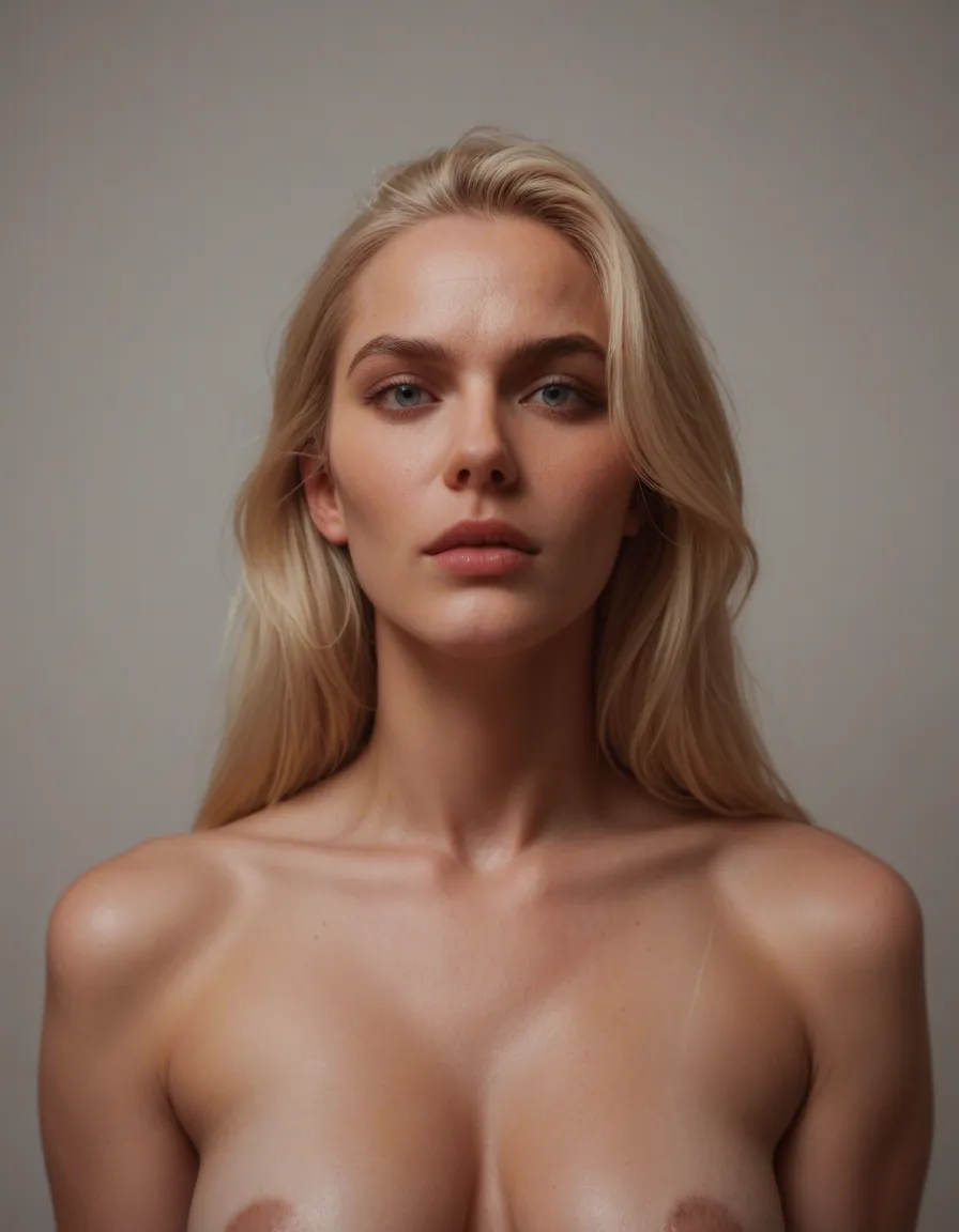 bbc blonde_hair, score_9, score_8, candid photo, realistic skin texture, visible skin pores, film grain, depth of field