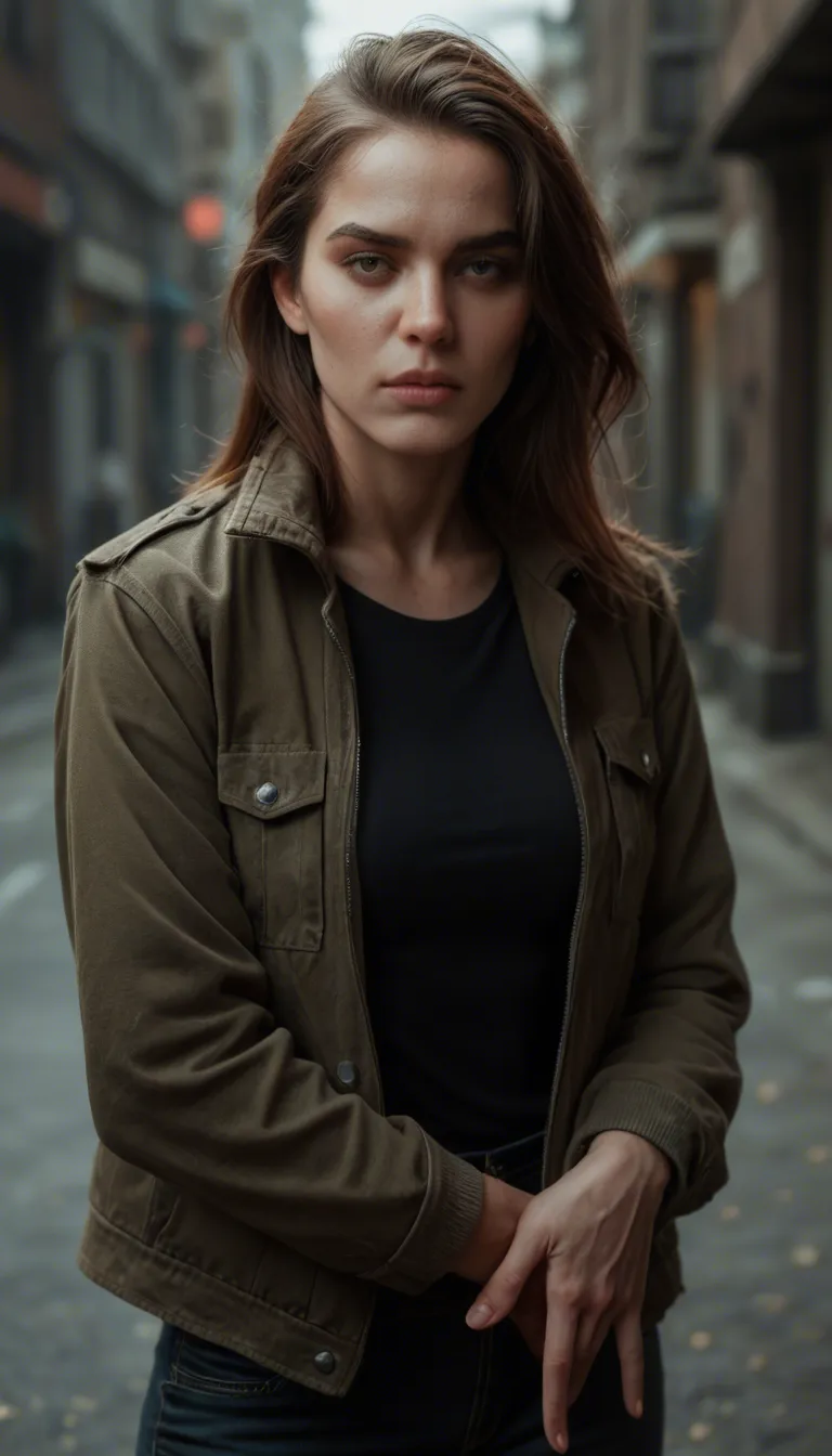 8k, sharp focus, detailed skin, solo focus, jacket, fingering, film photography