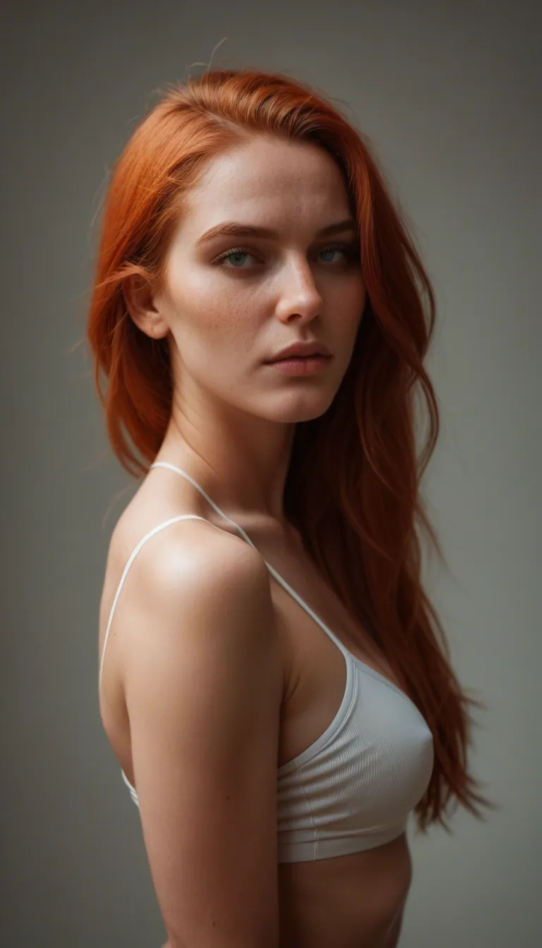 petite 22 year old redhead