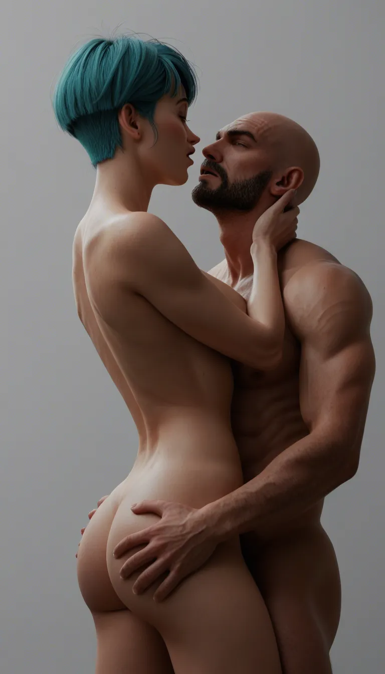 cinematic photo, 8k, Bulma frol dragon ball, standing sex, standing, hyperrealistic