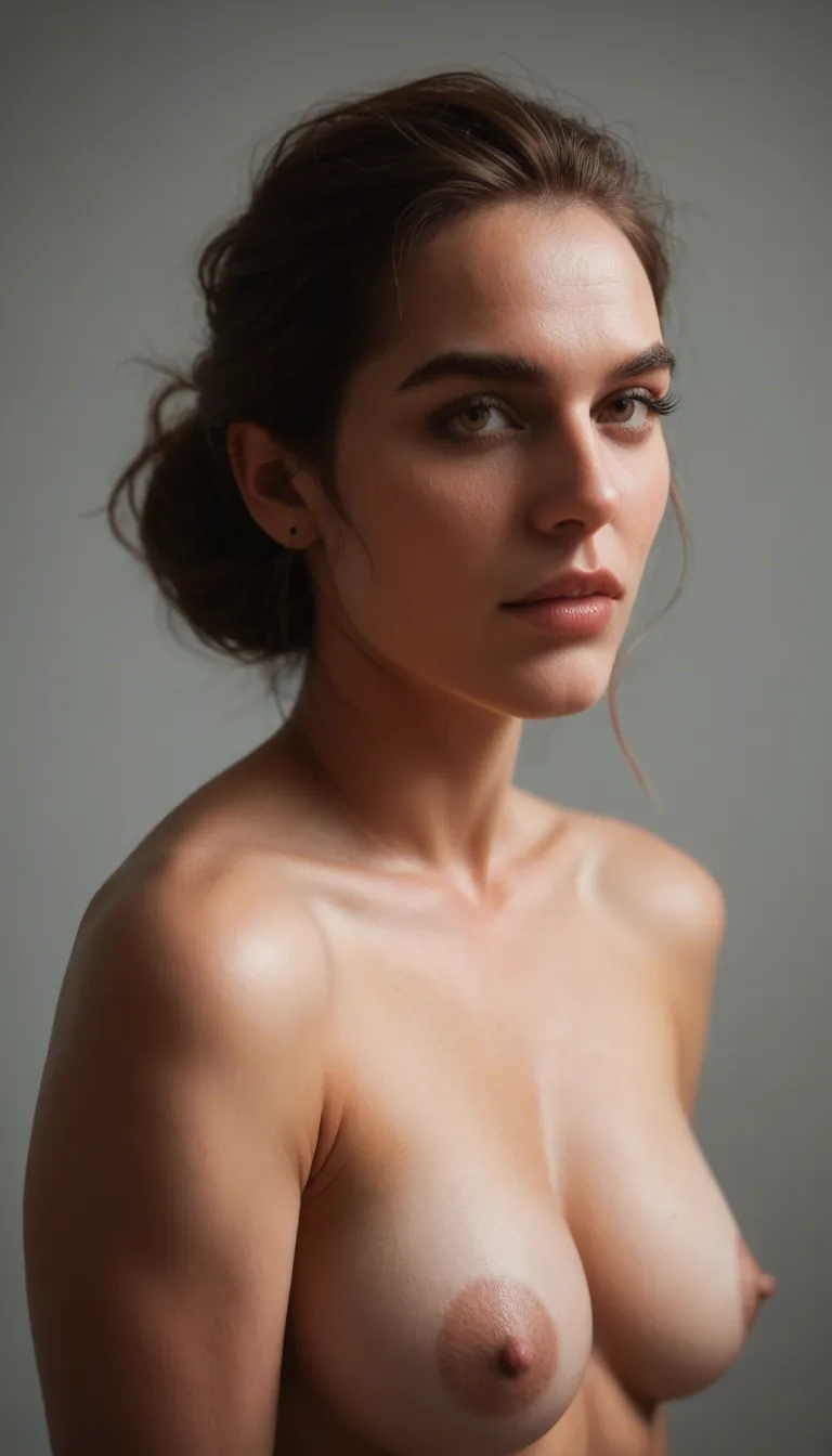 best quality, hyperrealistic, woman blode naked