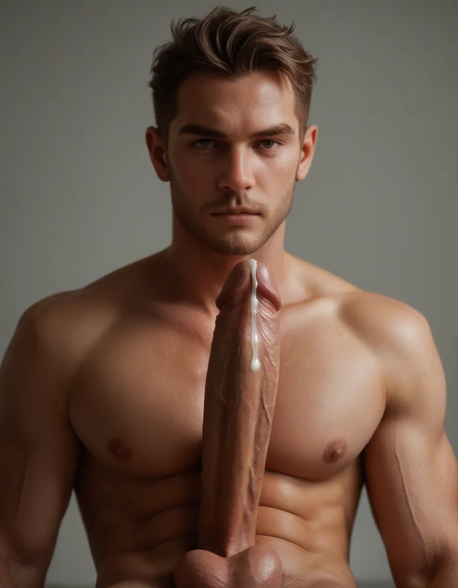 sharp focus, 8k uhd, sidelocks, heart, cinematic realism, twink, big cock, cum on balls, score_9, score_8, candid photo, realistic skin texture, visible skin pores, film grain, depth of field
