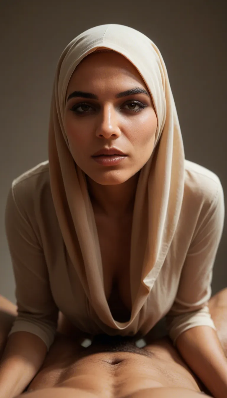 18 year old Indonesian woman pov missionary she wears hijab
