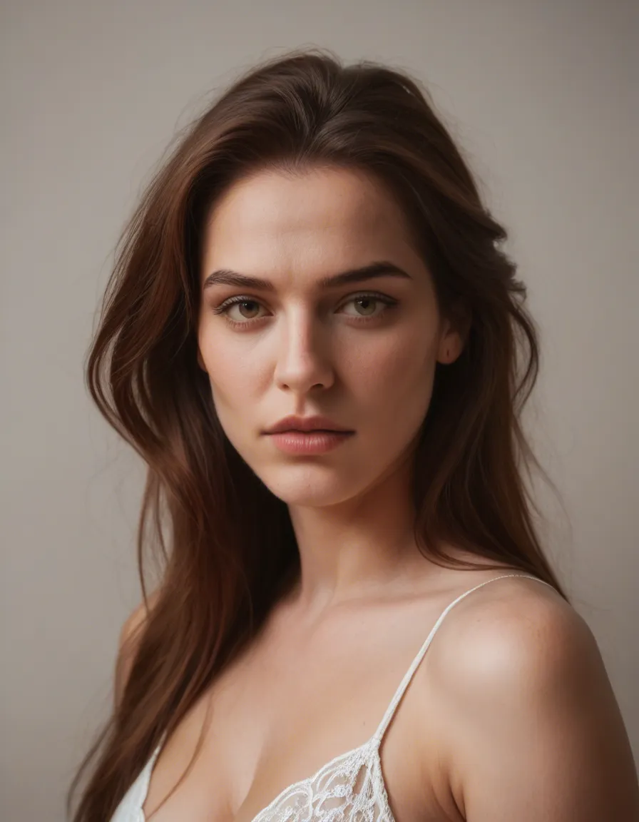 masterpiece, best quality, ultra quality, realistic, photorealistic, very aesthetic, newest, absurdres, incredibly absurdres, best quality, amazing quality, very aesthetic, very awa, intricate details, photorealistic, realistic, masterpiece, best quality, ultra quality, very aesthetic, intricate details, 1girl, chel \(the road to el dorado\), highly detailed, sexy, wide_hips, thick_thighs, narrow_waist, hourglass figure, She stands confidently with weight on her left leg, left hand on left hip, other hand resting on right thigh, seductive expression with slightly open mouth, wearing her canonical outfit of white bandeau-style chest wrap and white loincloth with side ties at the hips. Ancient stone temple with columns and palm trees in background, natural sunlight, realistic skin texture, detailed lighting, sharp focus, slightly low camera angle., score_9, score_8, candid photo, realistic skin texture, visible skin pores, film grain, depth of field, score_9, score_8, candid photo, realistic skin texture, visible skin pores, film grain, depth of field