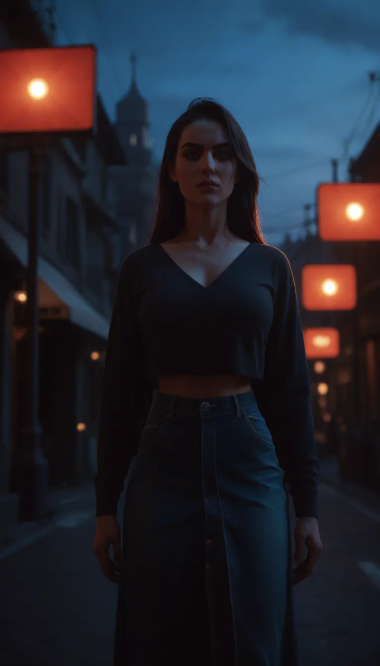 blockbuster quality, 8k, princess, futanari, blue sky, moonlight, hollywood lighting, score_9, score_8, cinematic film still, anamorphic, film grain, dramatic lighting, shallow depth of field