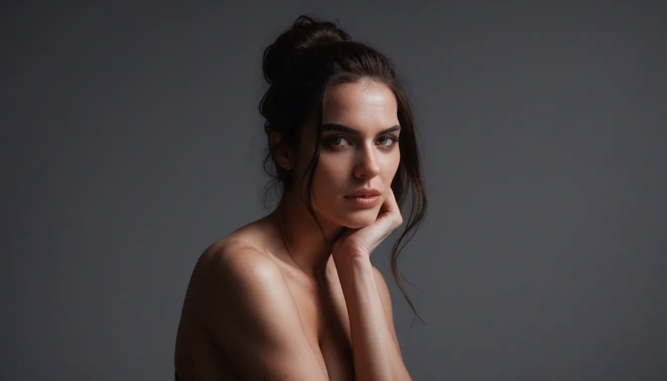 Bella mujer con coño sin depilar entero sobre un hombre que se la esta follando. Vista frontal desnuda completa y cara gimiendo, score_9, score_8, candid photo, realistic skin texture, visible skin pores, film grain, depth of field