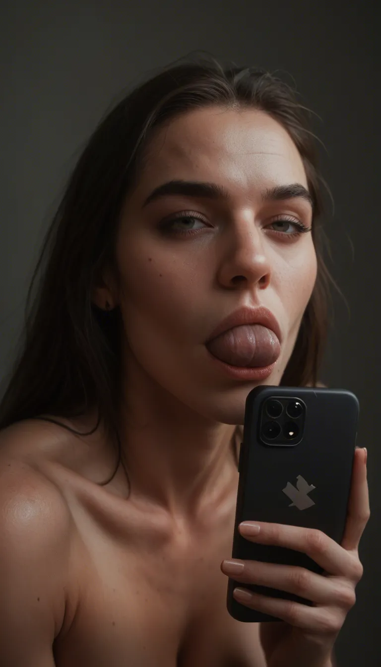 Thin 18 year old girl rough blowjob