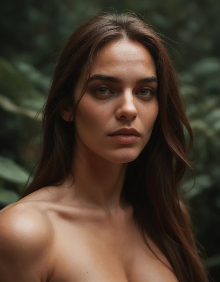 horse_girl cowboy_shot, score_9, score_8, candid photo, realistic skin texture, visible skin pores, film grain, depth of field