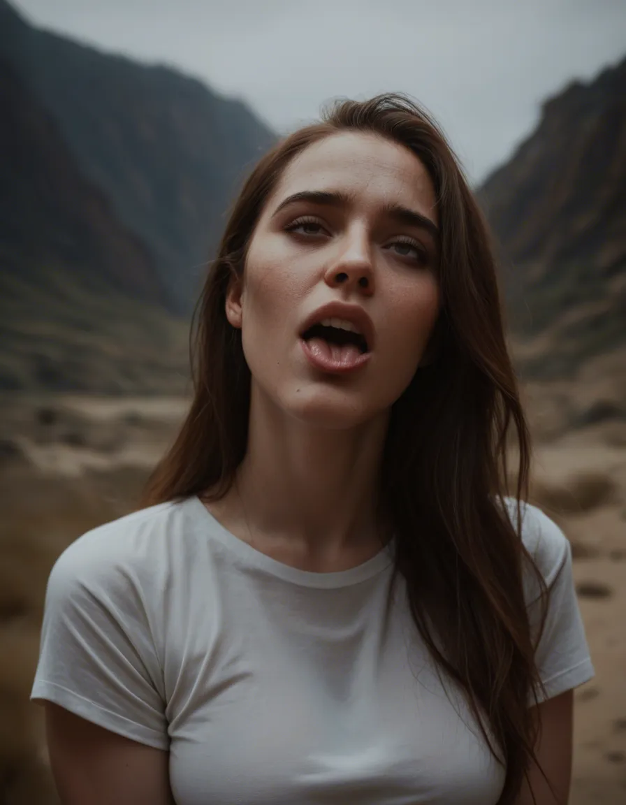 cinematic photo, 8k, solo focus, medium breasts, shirt, ahegao, lifelike render, score_9, score_8, candid photo, realistic skin texture, visible skin pores, film grain, depth of field, score_9, score_8, candid photo, realistic skin texture, visible skin pores, film grain, depth of field