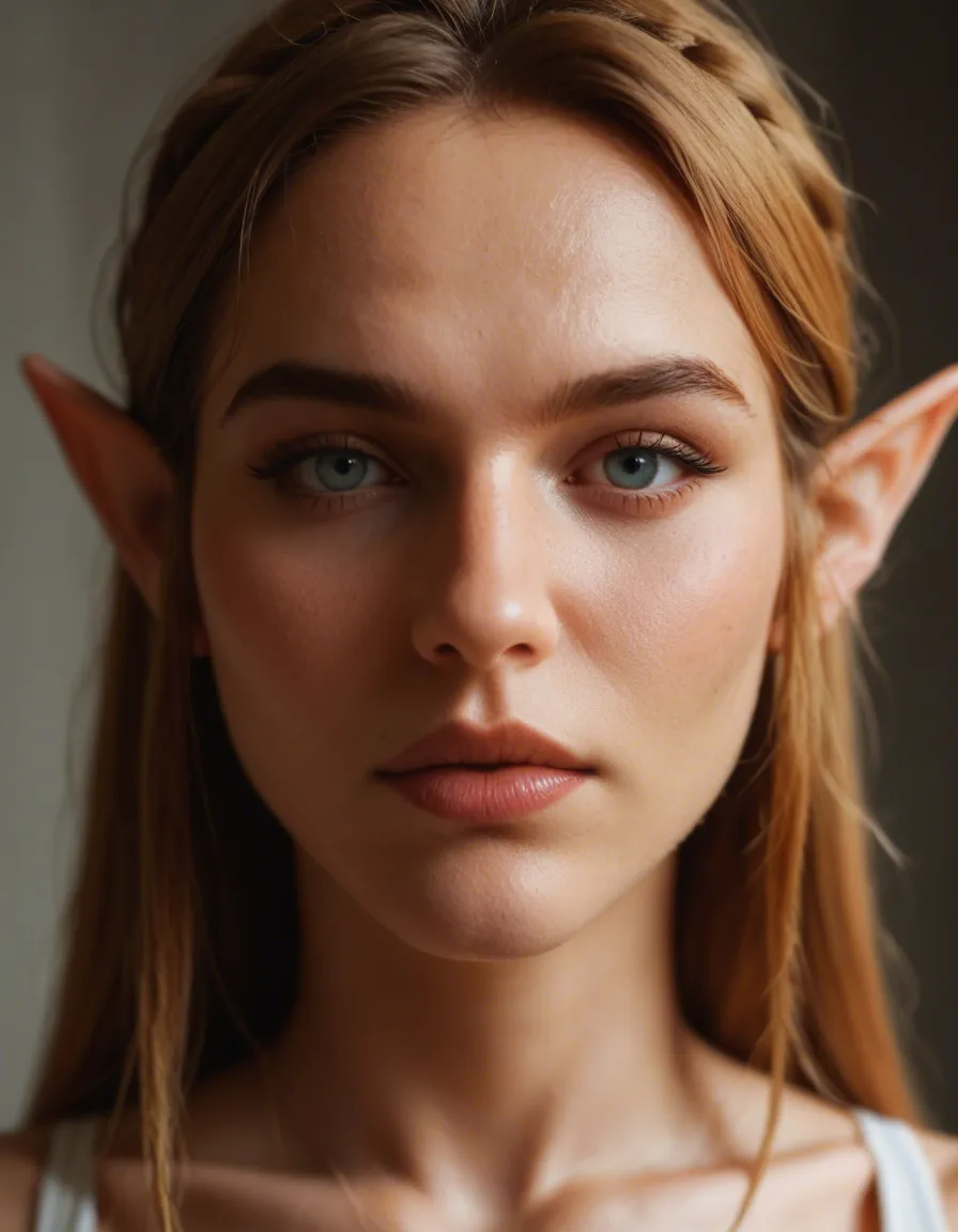Make the character link fuck the character Zelda, score_9, score_8, candid photo, realistic skin texture, visible skin pores, film grain, depth of field
