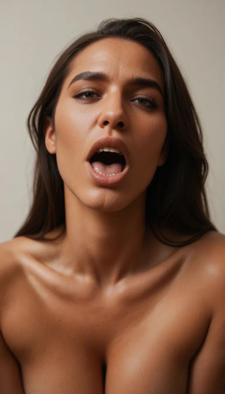 Arab woman being poumd by 2 bbcs 1 in her mouth and 1 in her bum and shes screaming