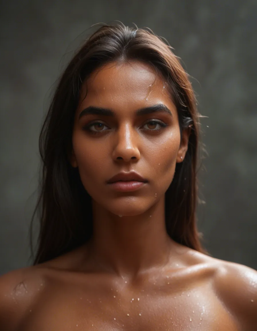 Indian 18 year old girl fully aroused and wet fully neked small pubic hairs and very beautiful inocent girl, score_9, score_8, candid photo, realistic skin texture, visible skin pores, film grain, depth of field