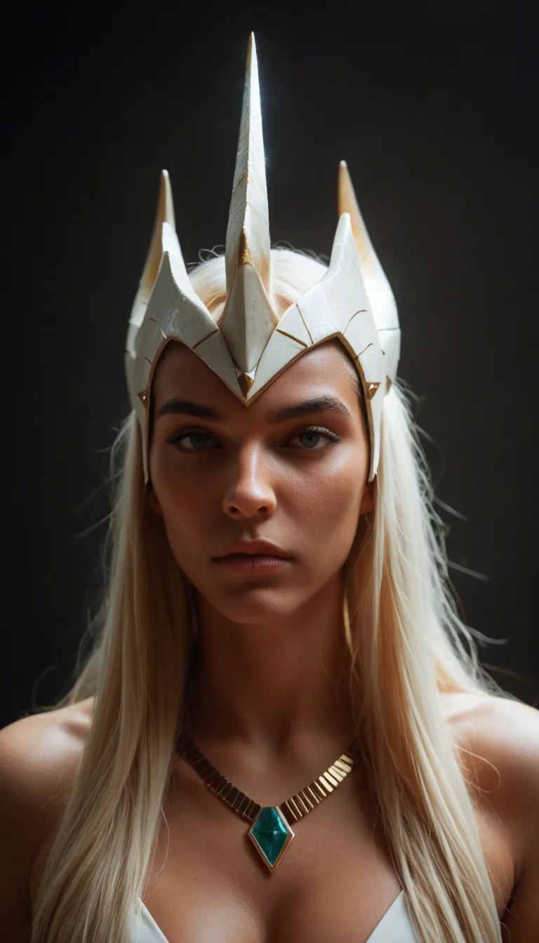 Beautiful anime-style She-Ra inspired woman with long flowing blonde twin-tails, wearing a white horned helmet with a central diamond-shaped gem, large purple-pink eyes with heart-shaped pupils, seductive half-lidded gaze, extremely large soft breasts, fair skin, giving a deep passionate blowjob, licking and sucking a thick cock, saliva dripping, hands stroking the shaft, wet glossy skin, heavy breathing, erotic expression, dynamic motion, close-up face and breasts focus, soft lighting, highly detailed, smooth animation, 2D anime style_parody