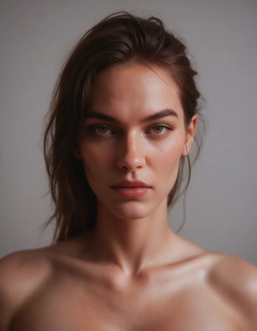 Pornstar, score_9, score_8, candid photo, realistic skin texture, visible skin pores, film grain, depth of field