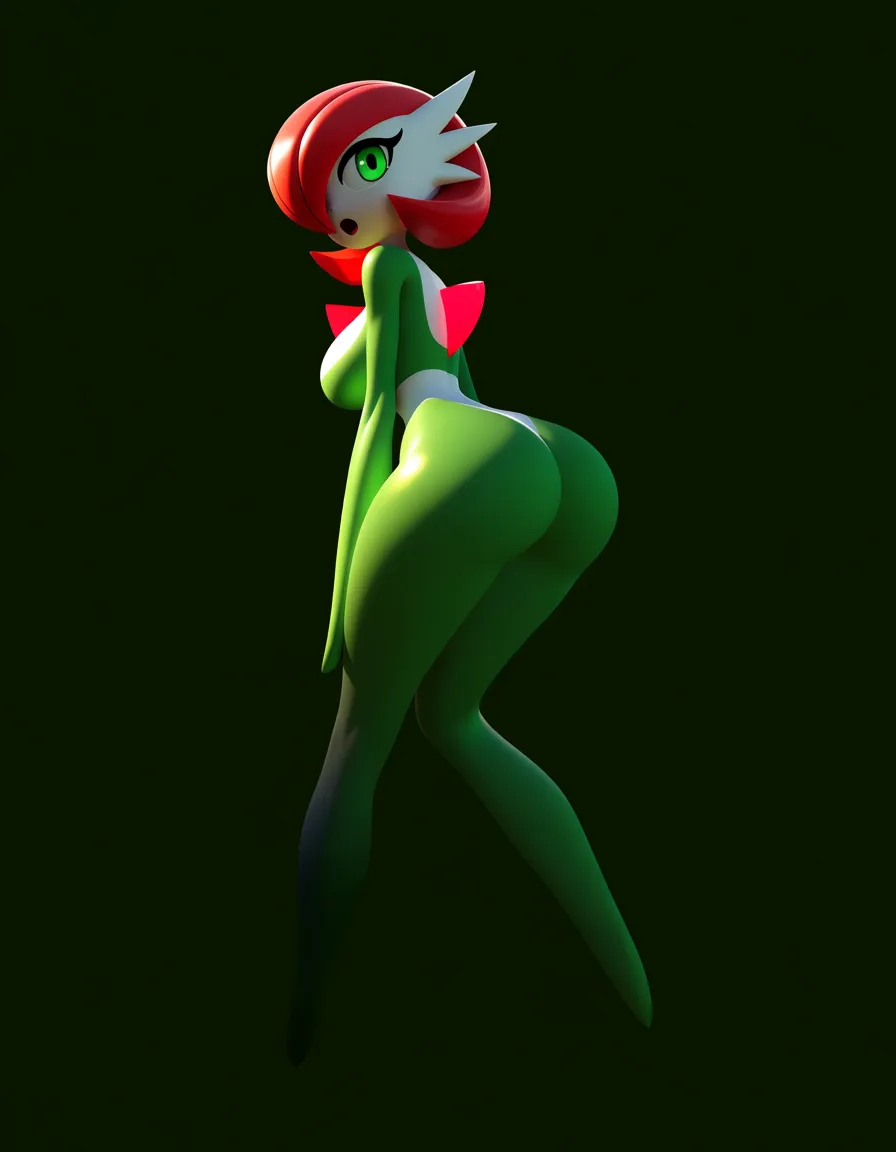 Anime gardevoir big breasts wide hips green eyes white skin red hair green plant leaf leonard getting fucked from behind doggy style by a gallade in a jungle sun set low lighting, hentai_studio_quality, score_9, score_8, 3d render, octane render, subsurface scattering, ray tracing, smooth shading, (anime style:1.3), 2d, anime screencap, cel shading, flat color, @00osamio00, hentai_studio_quality, (anime style:1.3), 2d, anime screencap, cel shading, flat color