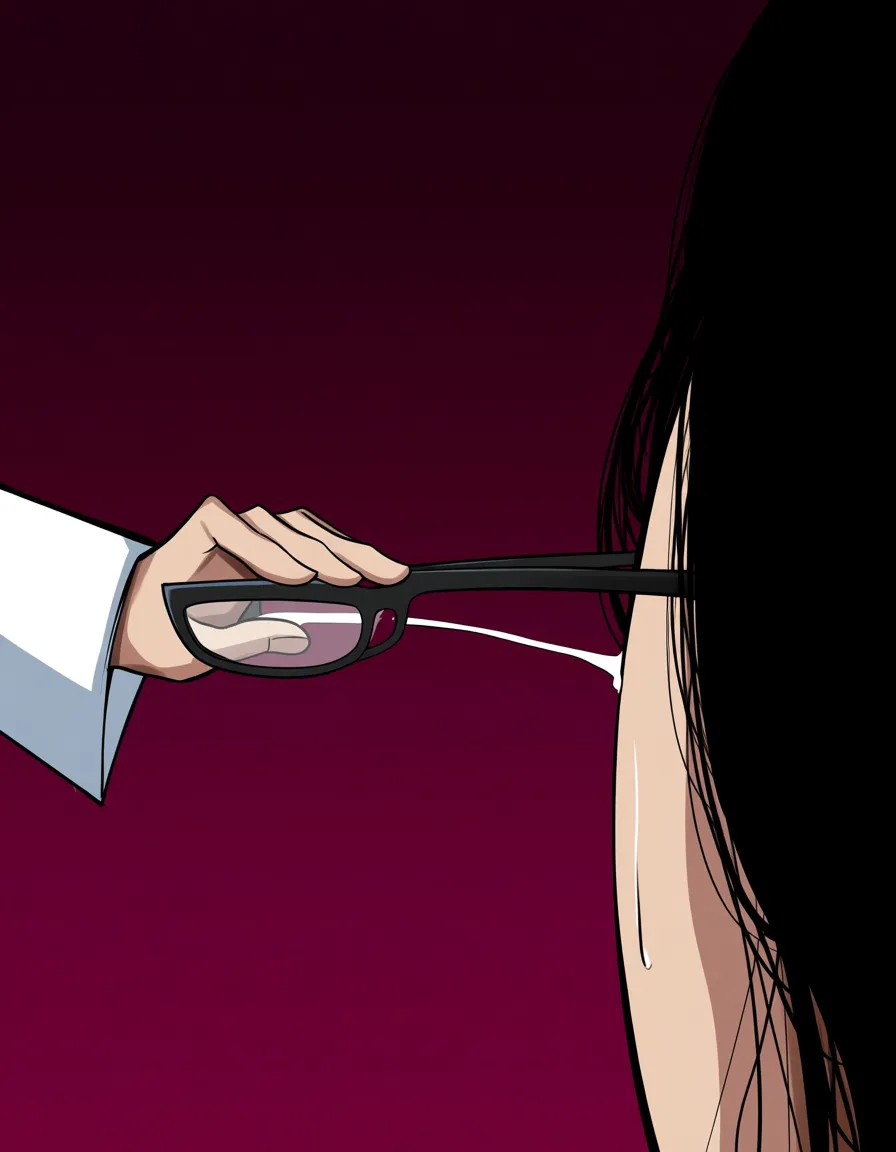 Glasses, Blow job , Cum, hentai_studio_quality, hentai_studio_quality, hentai_studio_quality、Nasty、Dark hair,Doctor, hentai_studio_quality