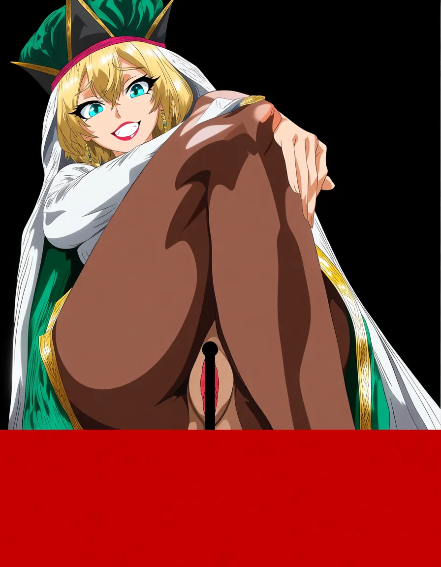 saudi Arabia man dick in iranian pussy with flag of iran and saudi Arabia, (anime style:1.3), 2d, anime screencap, cel shading, flat color, @00osamio00