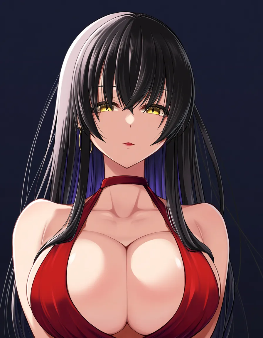 @shinomiya_kaguya #dress #legs_up #hugging_own_legs #in_container, hentai_studio_quality