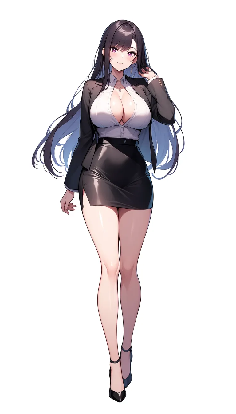 ultra detailed, succubus, reverse cowgirl, bare legs, visual novel art