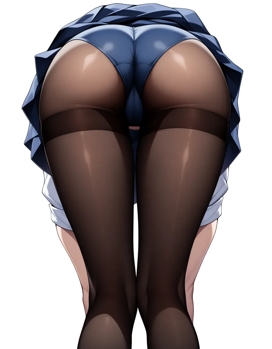 nami bending over short skirt lifted up, hentai_studio_quality