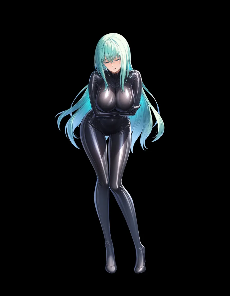 one_person, human, colored_hair, high_quality, (gigantic_massive_futanari_horsecock:1.6), (massive_testicles:1.5), (fantasy:1.3), science_fiction, (very_large_nipples:1.3), (gigantic_massive_breasts:1.6), bdsm, latex, (bondage_machine:1.3), crying_with_open_eyes, masterpiece, hentai_studio_quality