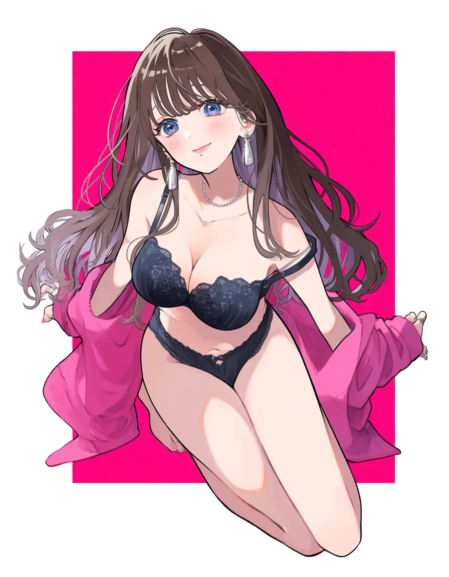 @amagi_yukiko , lingerie, full_body, hentai_studio_quality