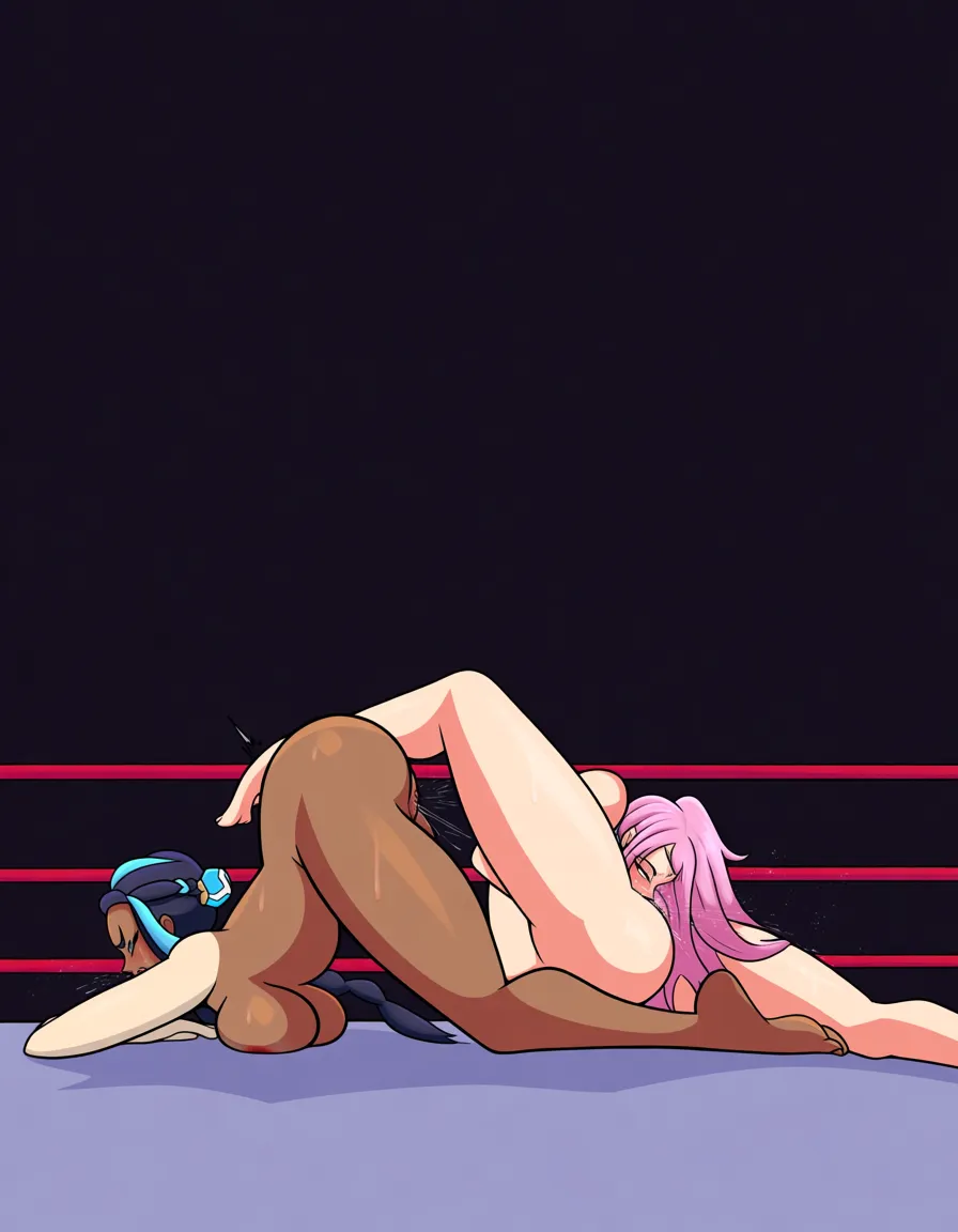 (Sarah_kerrigan_(starcraft)_light_skin) @nessa_(pokemon) , 2girls yuri sex , wrestling_ring, wrestling orgasm pussy_juice, defeated, squirting , oral , cunnilingus , nude,,, hentai_studio_quality, hentai_studio_quality, hentai_studio_quality, hentai_studio_quality