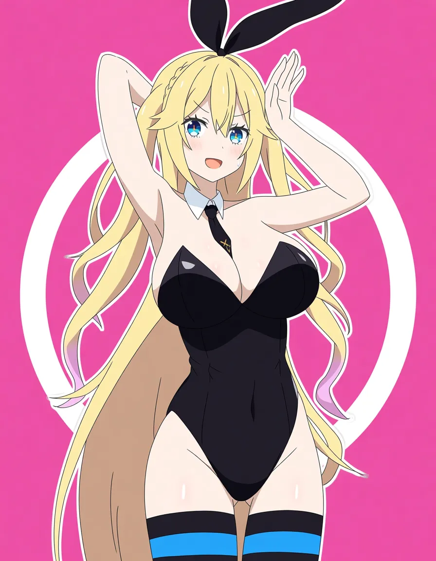 @beatrice_(re:zero), playboy_bunny, , striped_thighhighs , cum_in_mouth hentai_studio_quality, hentai_studio_quality, hentai_studio_quality, hentai_studio_quality, hentai_studio_quality