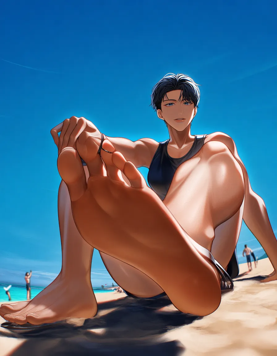 studio quality, sharp focus, full body, solo focus, facesitting, toned body, sky, cinematic realism, @makise_kurisu, score_9, score_8, candid photo, realistic skin texture, visible skin pores, film grain, depth of field, hentai_studio_quality, hentai_studio_quality