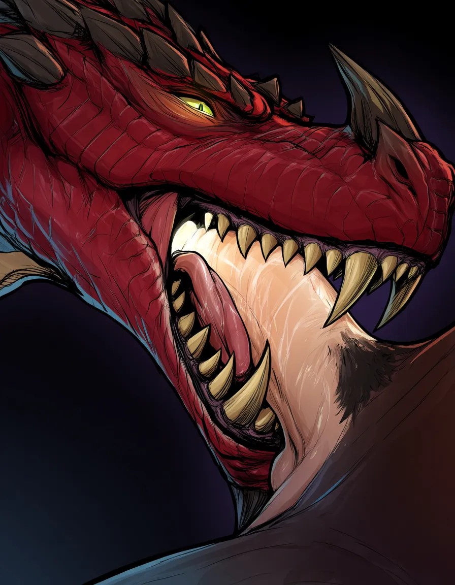 A dragon fucking an elf, hentai_studio_quality