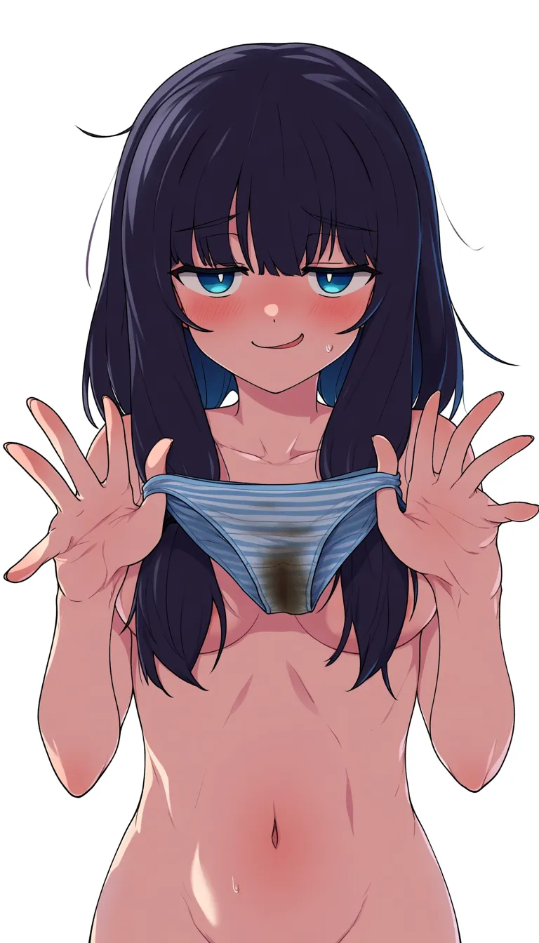 @Akali, looking_at_viewer, smirk , wide_hips, domestic, darkness, wholesome, nude,, pink_pussy, , untied_hair, hentai_studio_quality, holding_out_panties_ showing_off_panties, sweat, dirty_panties, hentai_studio_quality, hentai_studio_quality