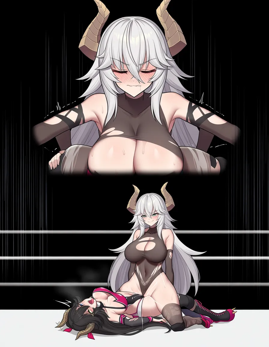 2girls , strapon, wrestling , defeated , orgasm ,pussy_juice , wrestling ring, Zentreya_(vtuber)_dragon_horns @yang_xiao_long, missionary, hentai_studio_quality, hentai_studio_quality, hentai_studio_quality, hentai_studio_quality, hentai_studio_quality, hentai_studio_quality, hentai_studio_quality