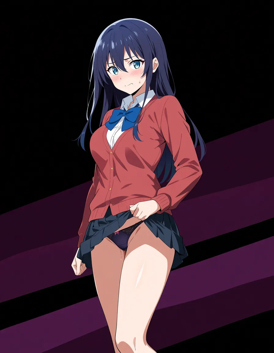 Can you generate Takanashi Rikka slowly sucking dick?, hentai_studio_quality