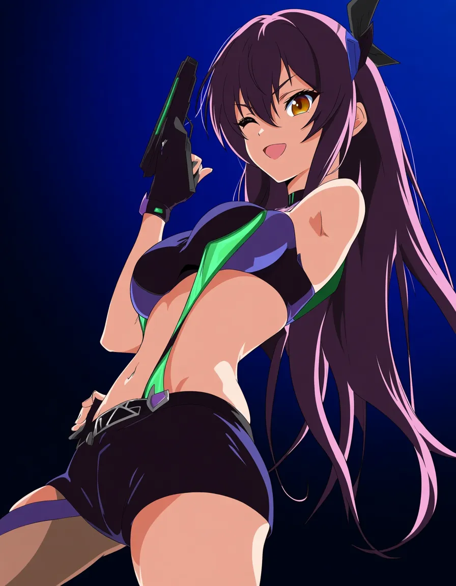 여자가 알몸으로 자위하는 장면, (anime style:1.3), 2d, anime screencap, cel shading, flat color, @00osamio00