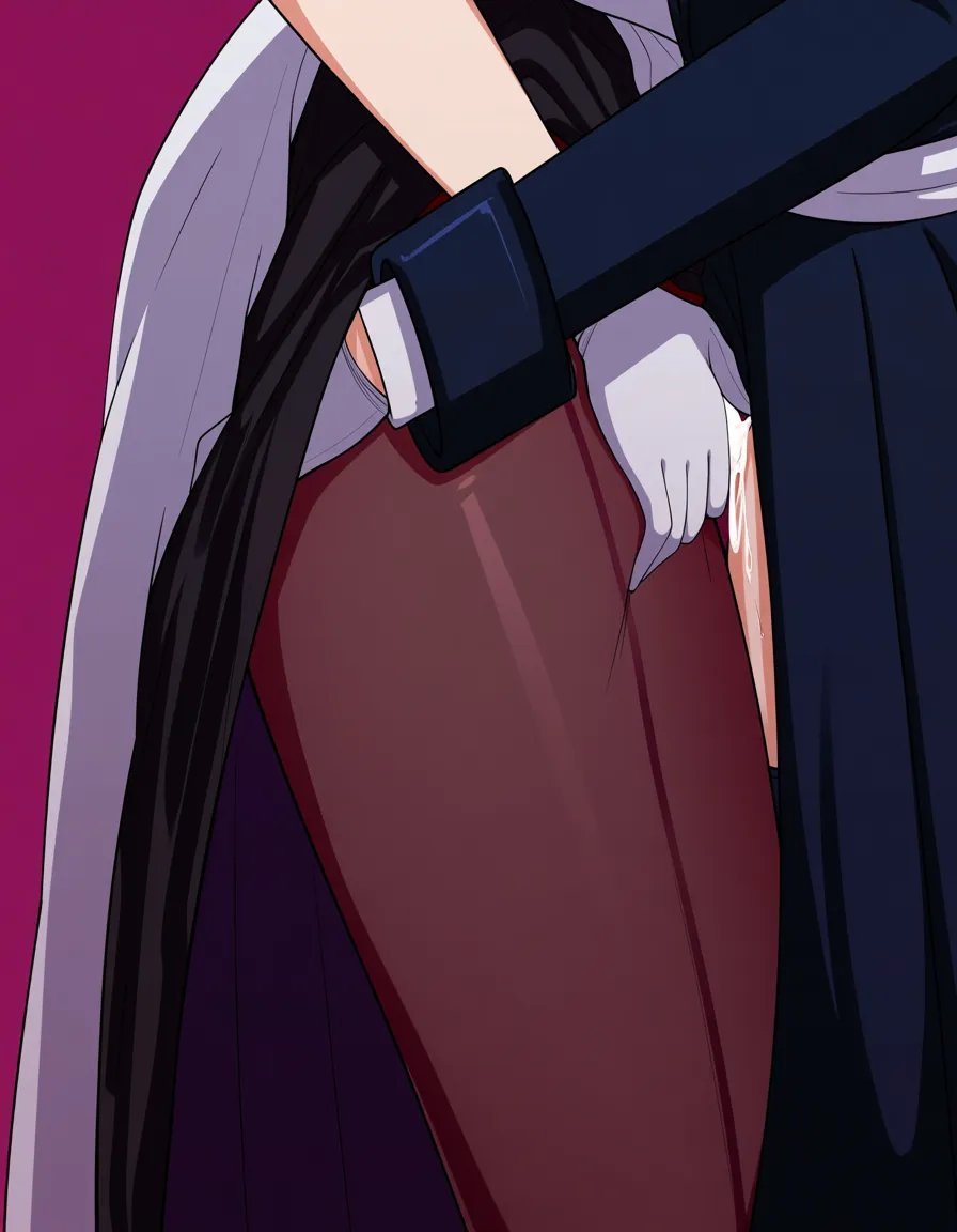 masterpiece, clean art, maid, white gloves, 2girls, cum_in_pussy, futanari, grabbing_another's_breast, imminent_kiss, mysterious vibe, vivid anime colors,, hentai_studio_quality