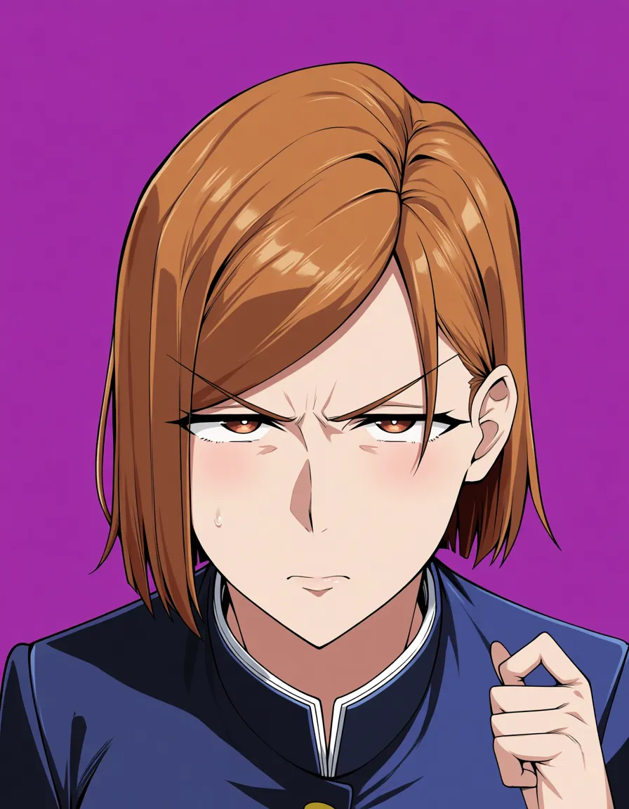 Kugisaki nobara,futanari shaking, hentai_studio_quality