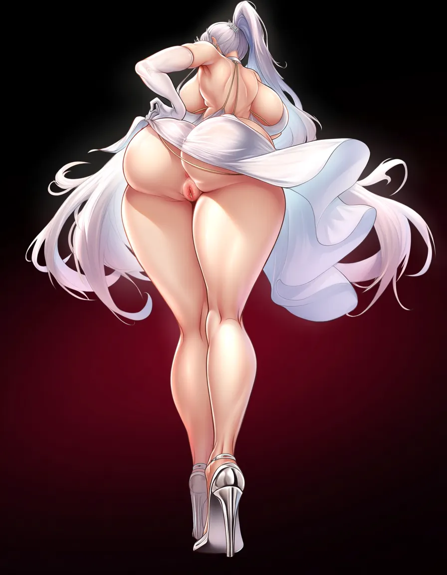 /highres /sharp_focus hentai_style @st._louis_(azur_lane) cocktail_dress night_sky anal seductive_smile, hentai_studio_quality
