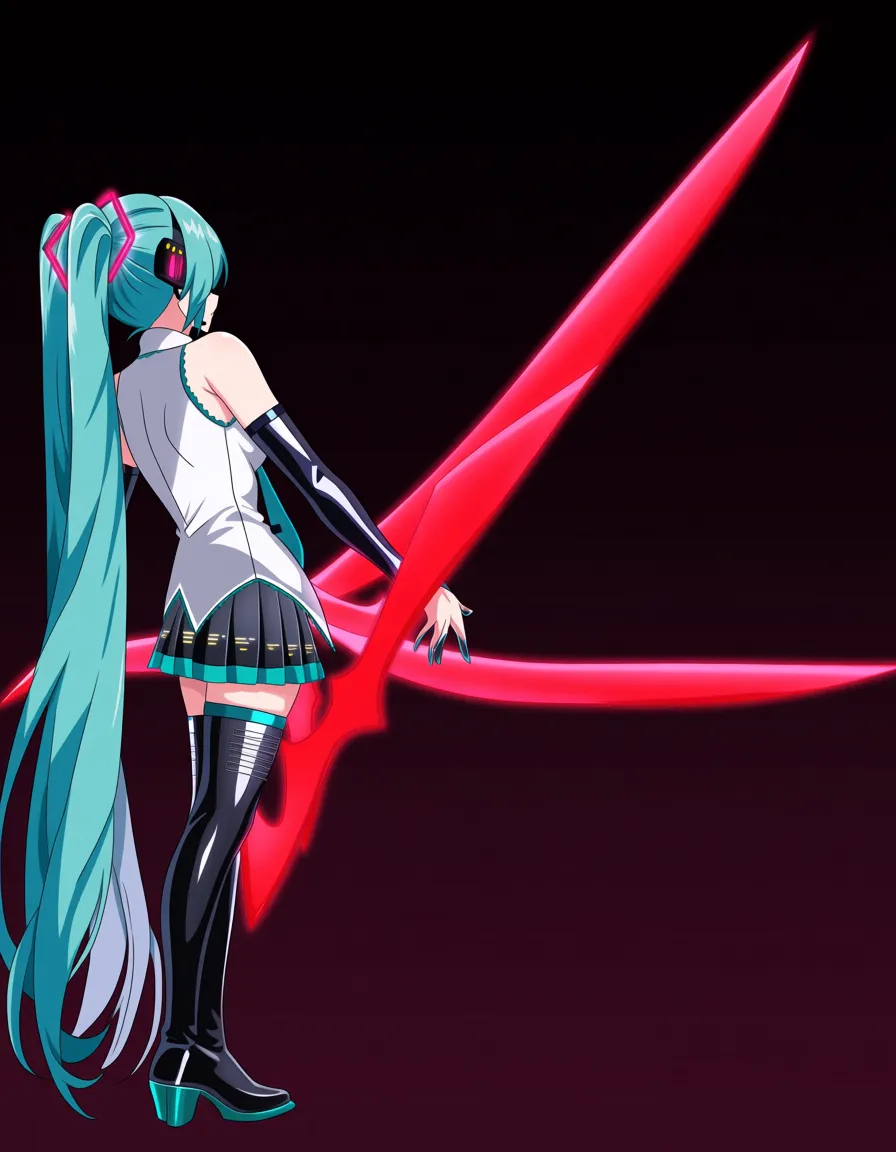 Hatsune Miku, yuri, yixi, scissoring, hentai_studio_quality