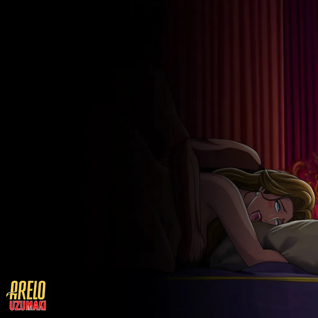 @Naruto Uzumaki, @Ariel from The Little Mermaid, nude, sex_from_behind, ahegao, bedroom, hentai_studio_quality