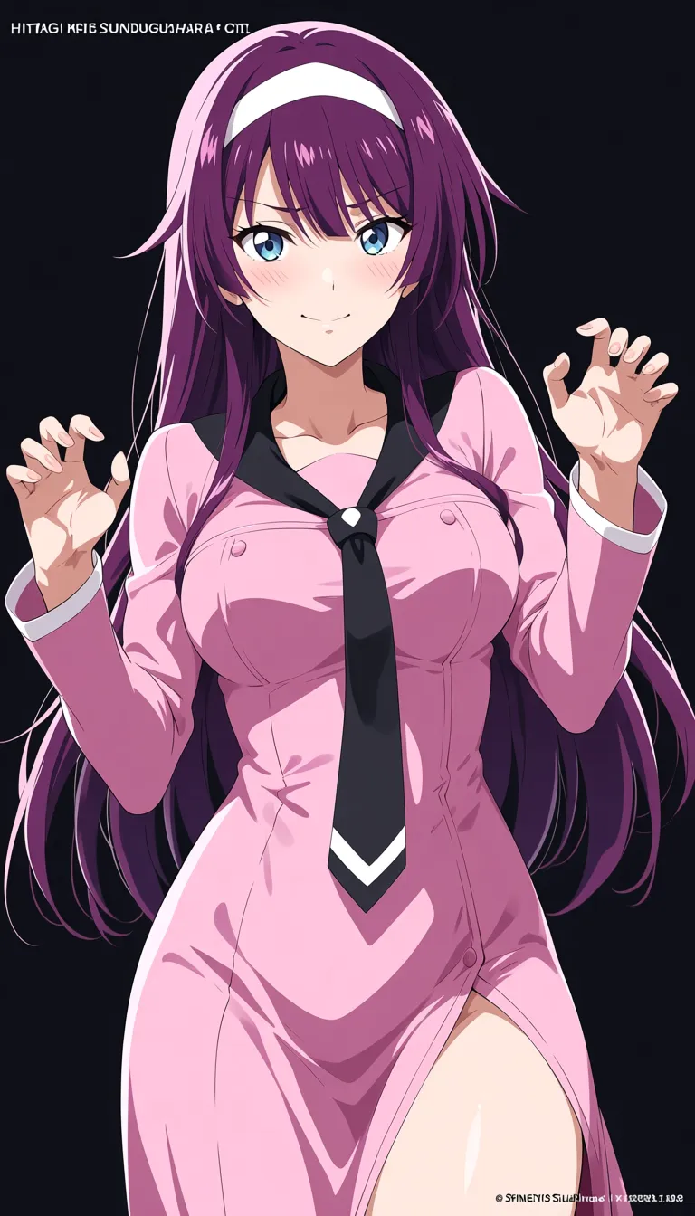 Hitagi Senjougahara claw_pose big black cock