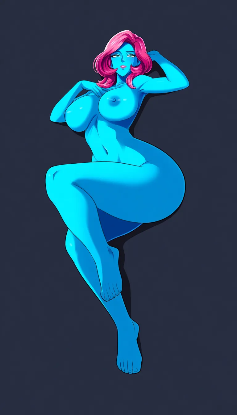 Star wars, twi lek aayla secura, blue body, full body, large_breasts thick_thighs, solo naked, hentai_studio_quality
bed aged_up, hentai_studio_quality