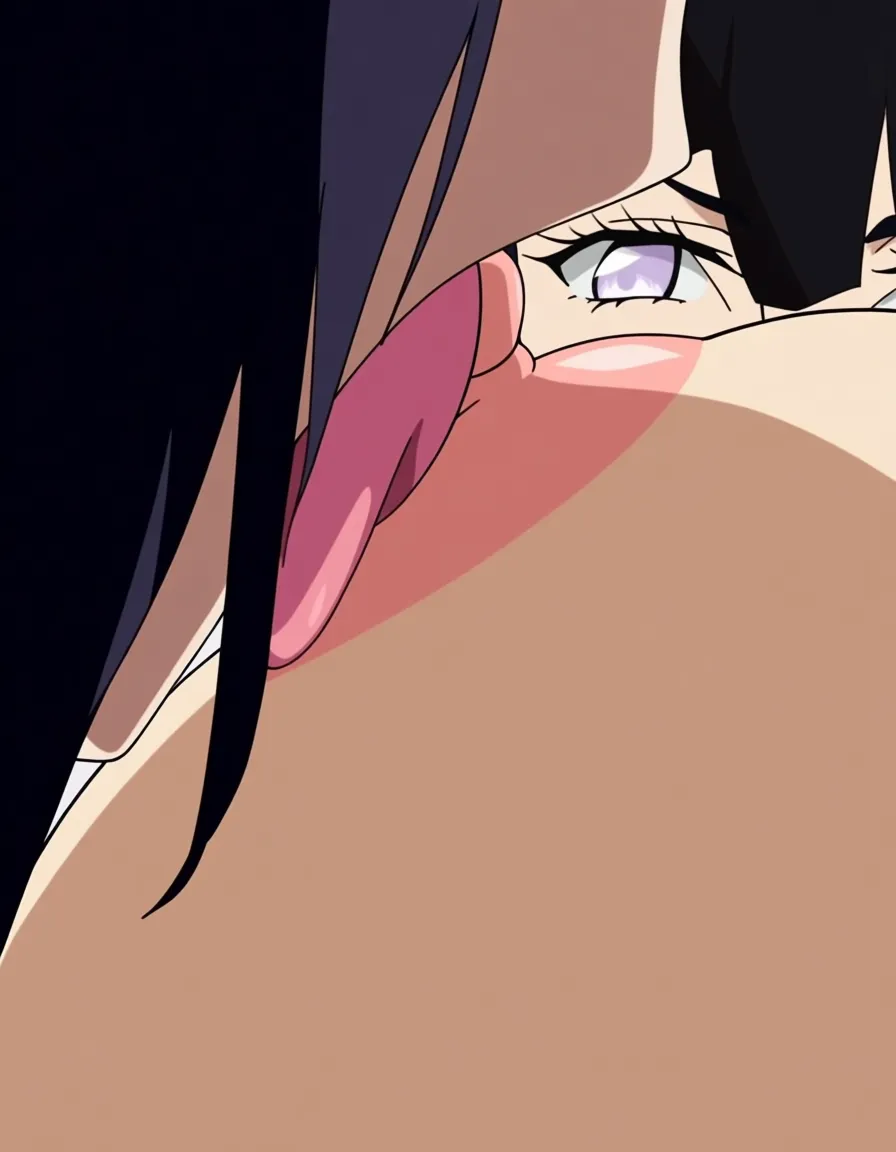 (masterpiece), best quality, expressive eyes, perfect face, close up sucking nipple, sucking puffy nipple, nipple in mouth, puffy nipples, short body, yuri, lesbian, sucking tits, titty sucking, lesbian licks breasts, hyuuga hinata, clone of herself, lesbian clone of hyuuga hinata, medium breasts, puffy nipples, short hair, (anime style:1.3), 2d, anime screencap, cel shading, flat color, hentai_studio_quality