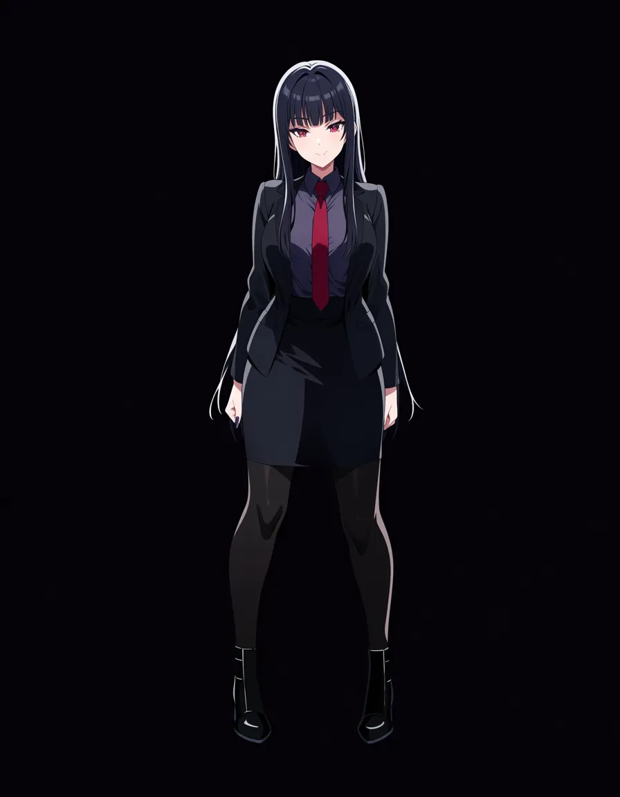 goth girl, hentai_studio_quality