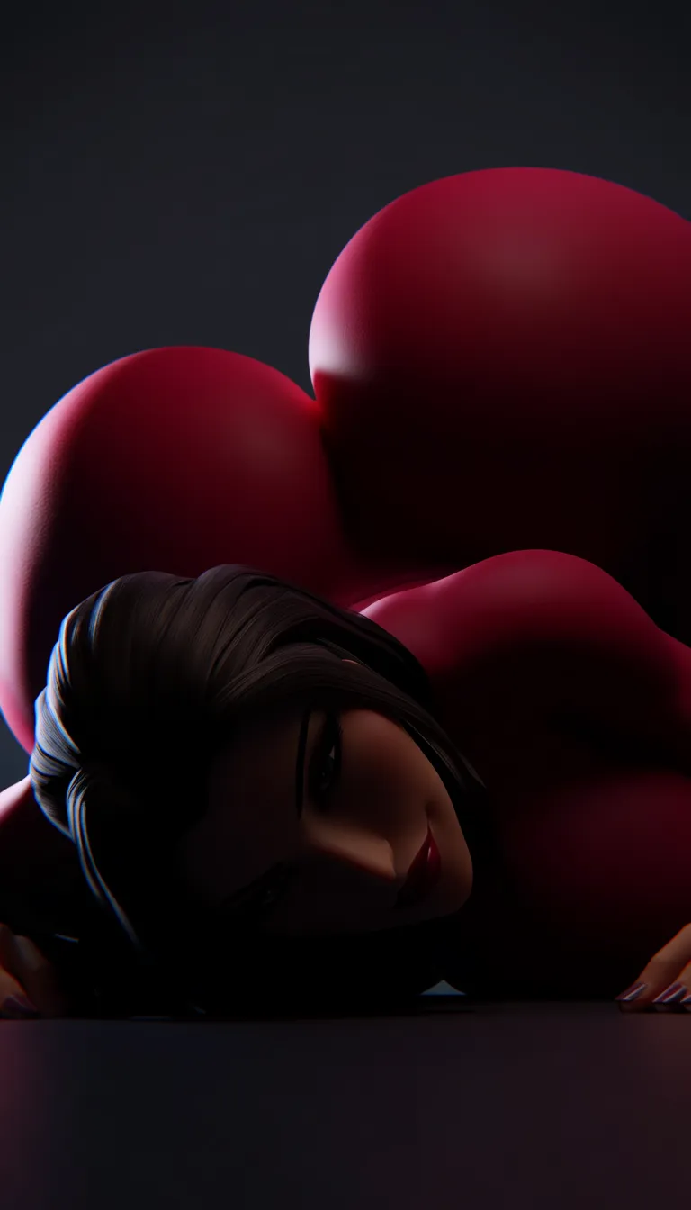 Mommy,milf, gigantic ass, big breasts, face focus, doggystyle, top-down_bottom-up, hentai_studio_quality, glossy highlights, score_9, score_8, 3d render, octane render, subsurface scattering, ray tracing, smooth shading